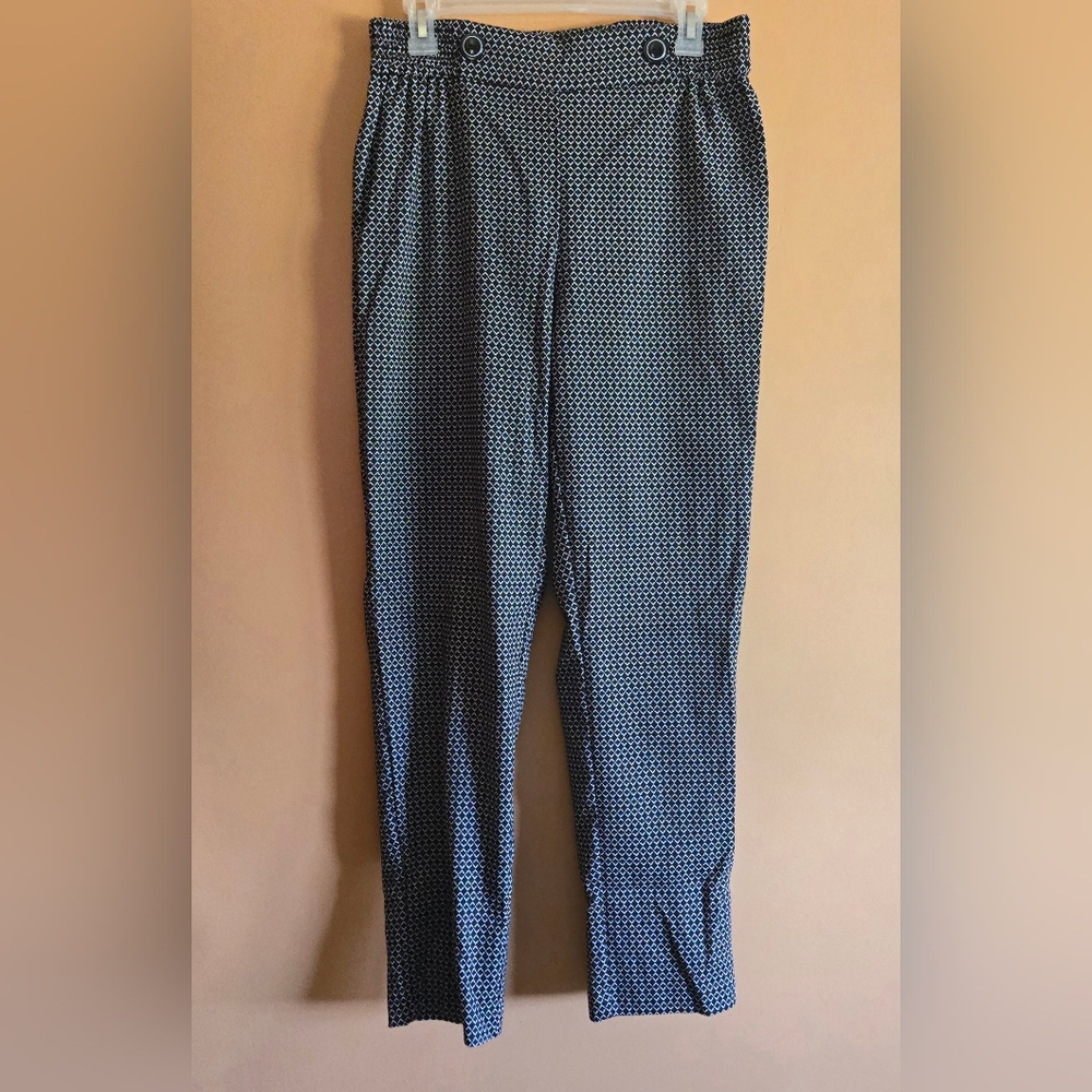 Ophelia Roe NWT Geometric Pattern Pants - Picture 2 of 8